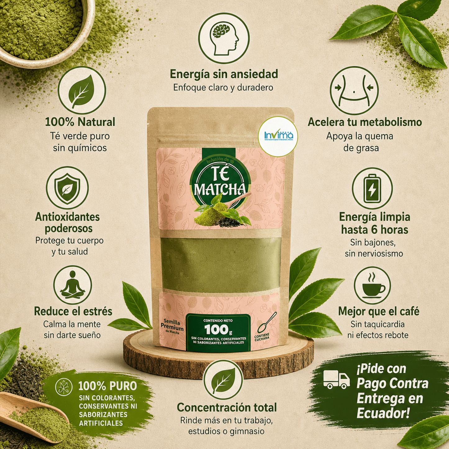 TE MATCHA Premium - 100g
